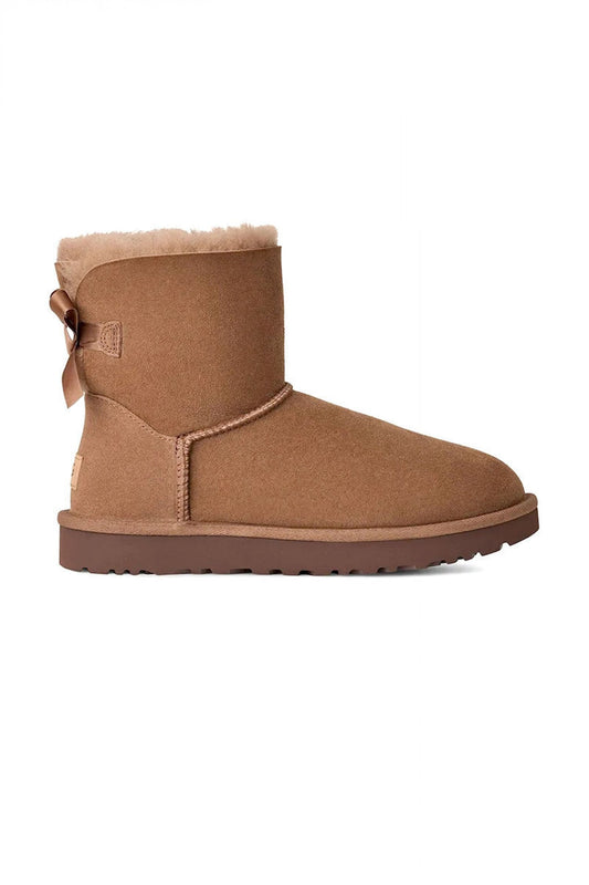 Bailey Bow Mini II Γυναικεία Μποτάκια με Γούνα Rocky Oak