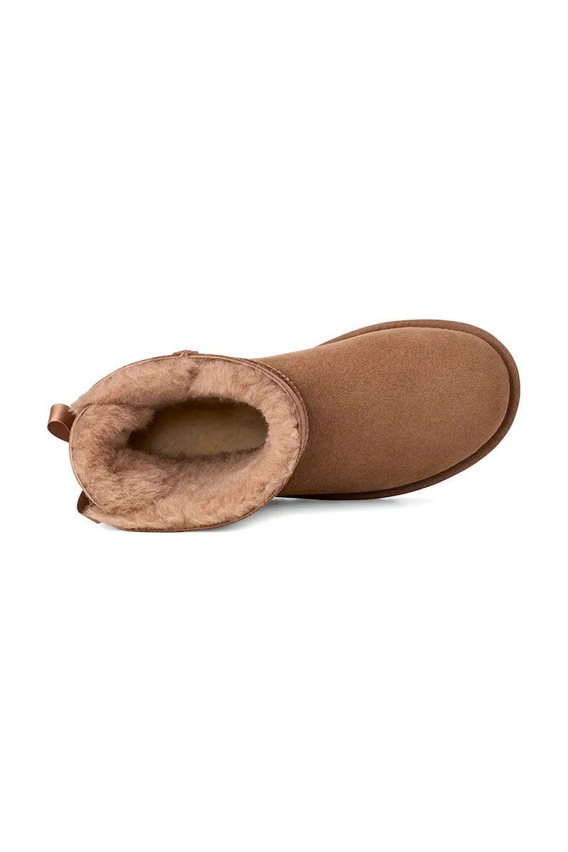 Bailey Bow Mini II Γυναικεία Μποτάκια με Γούνα Rocky Oak