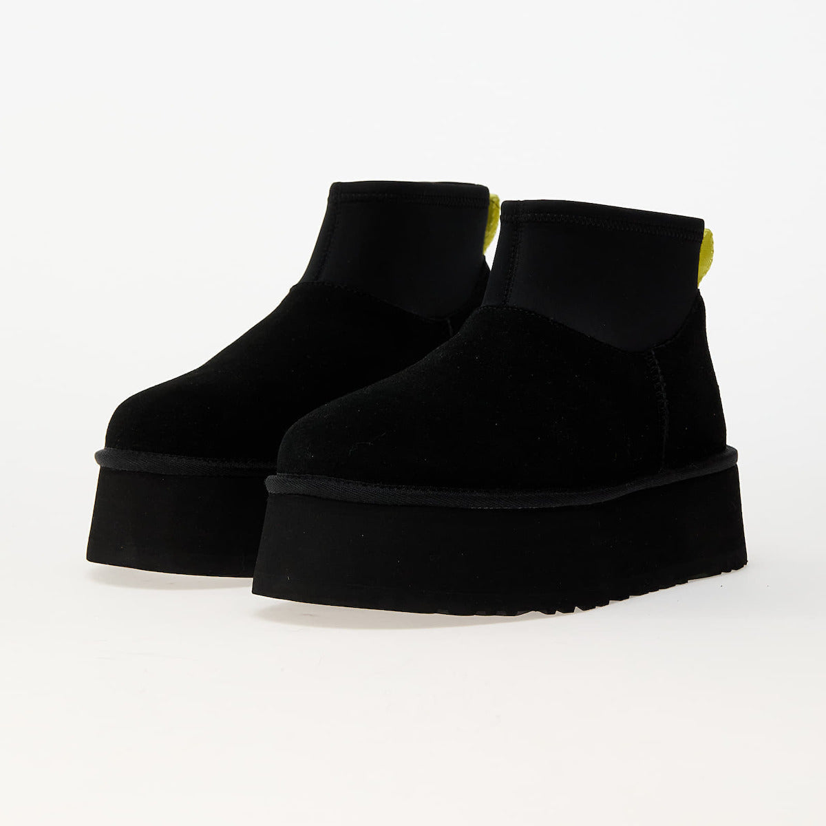 Classic Mini Dipper Suede Γυναικεία Μποτάκια Μαύρα
