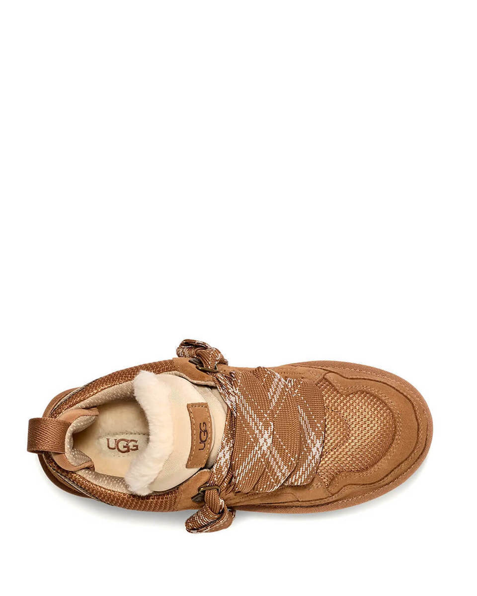 Lowmel Γυναικεία Flatforms Sneakers Καφέ