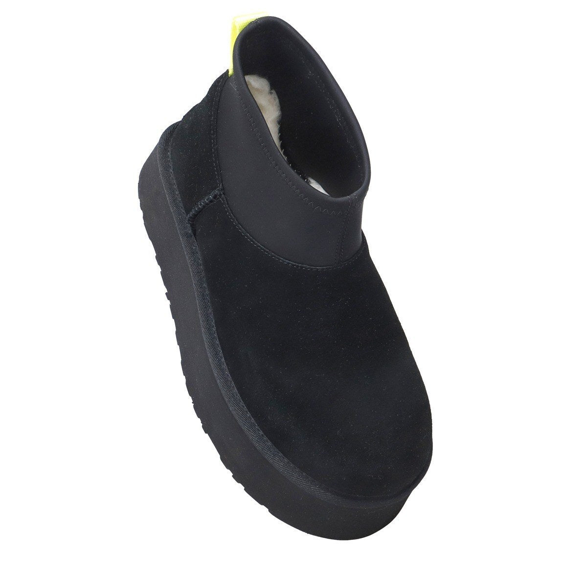 Classic Mini Dipper Suede Γυναικεία Μποτάκια Μαύρα