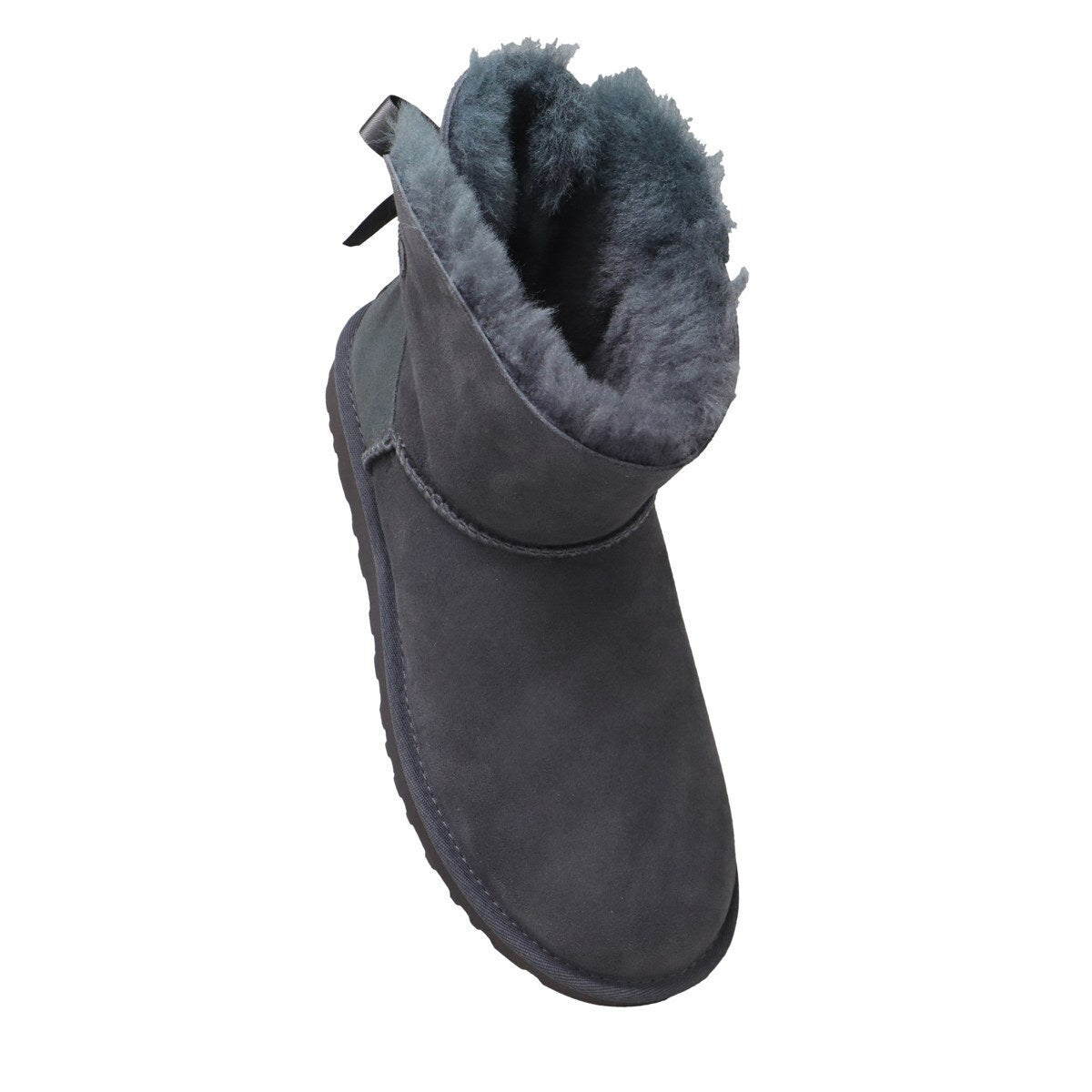 Mini Bailey Bow Ii Suede Γυναικεία Μποτάκια Γκρι