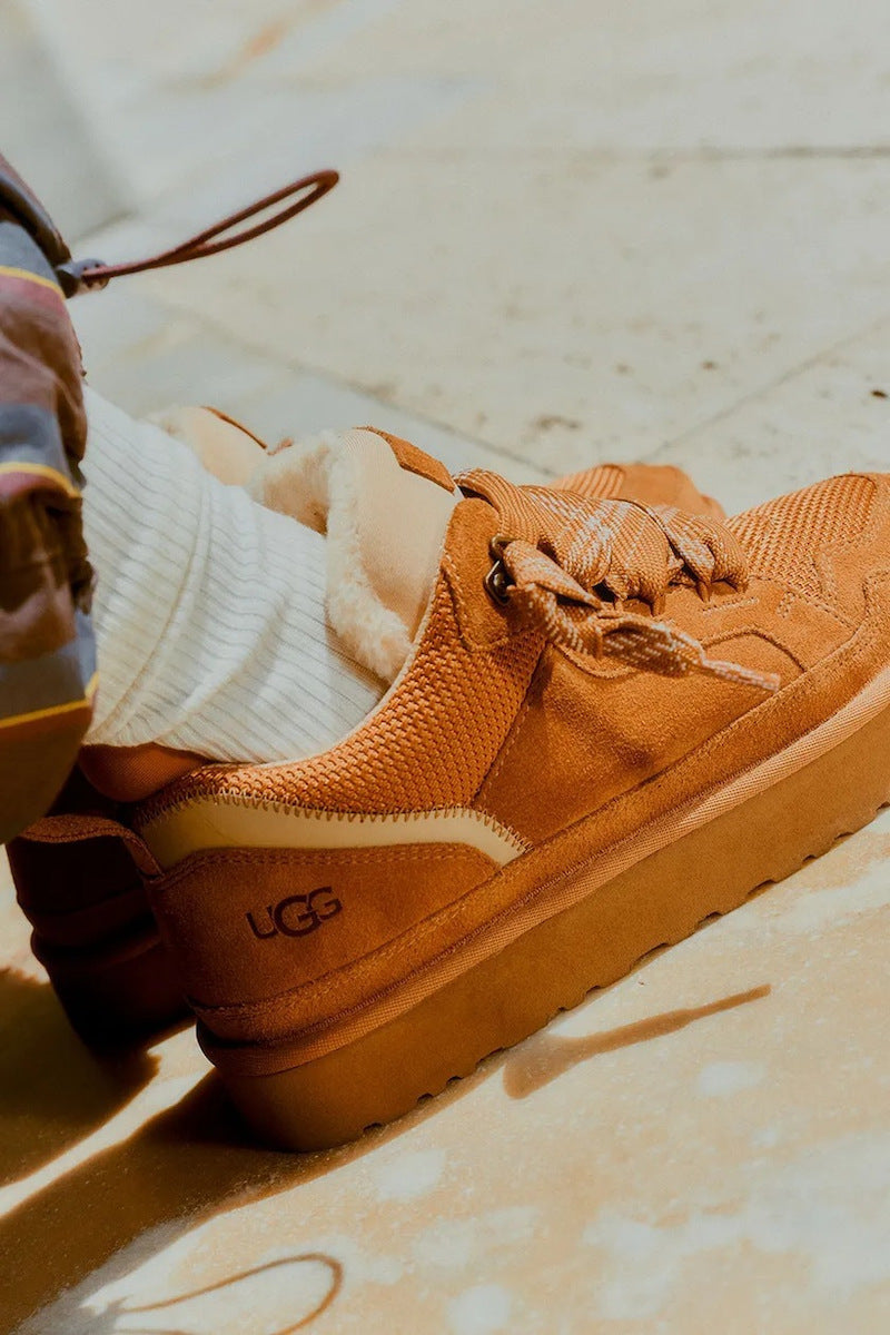 Lowmel Γυναικεία Flatforms Sneakers Καφέ